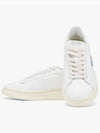 Dallas White Tab Leather Low Top Sneakers White - AUTRY - BALAAN 4