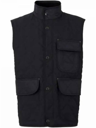 Diamond Quilted Thermoregulated Vest Black - BURBERRY - BALAAN 2