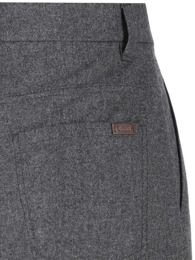 Brunello Cucinelli Trousers Grey - BRUNELLO CUCINELLI - BALAAN 3