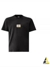 30/1 Jersey Logo Short Sleeve T-Shirt Black - CP COMPANY - BALAAN 2