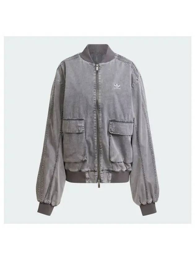 Adilenium Season 2 Washed Bomber Jacket Grey - ADIDAS - BALAAN 2