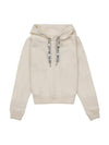 hooded crop sweater wool & cashmere off-white - CELINE - BALAAN 1