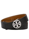 1 Miller Reversible Leather Belt Black Classic Cuoio - TORY BURCH - BALAAN 2