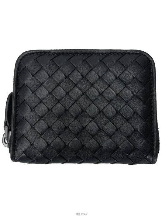 Intrecciato Napa Coin Wallet Black - BOTTEGA VENETA - BALAAN 2