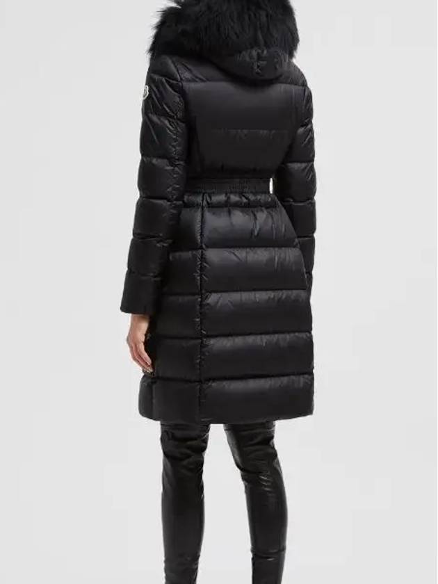 Boedic Long Down Padding Black - MONCLER - BALAAN 5