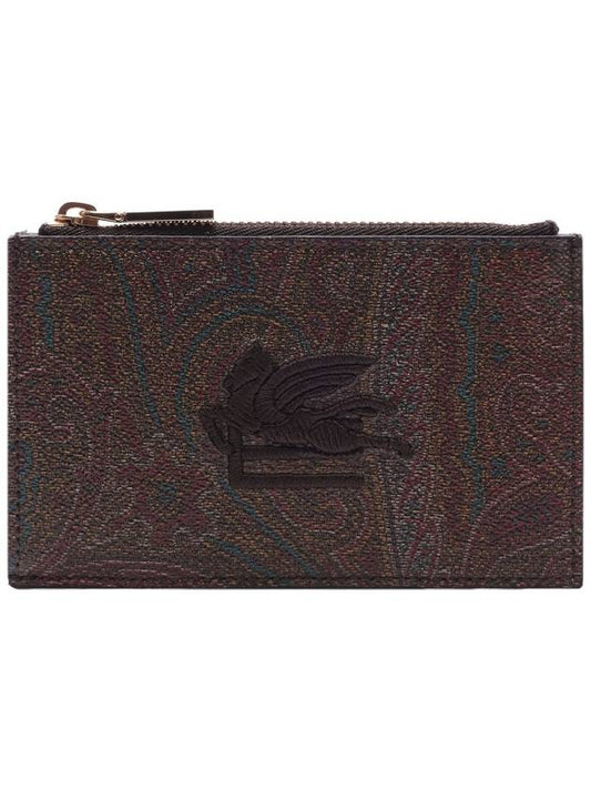 Women s Paisley Zipper Card Wallet WP2E0002 AA001 M0019 24F - ETRO - BALAAN 2