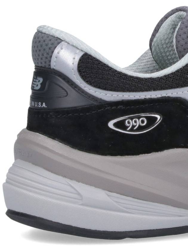 990v6 Low Top Sneakers Grey Black - NEW BALANCE - BALAAN 5