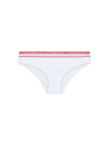 UNDERWEAR Women s Logo Line Band Briefs White - EMPORIO ARMANI - BALAAN 1