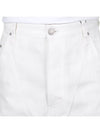 Alex Fit Straight Jeans White - AMI - BALAAN 6