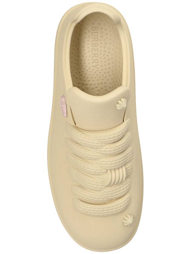 Burberry Rubber ‘Bubble’ Sneakers, Men's, Beige - BURBERRY - BALAAN 6