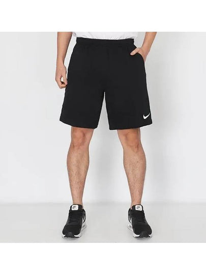 Park Swoosh Logo Shorts Black - NIKE - BALAAN 2