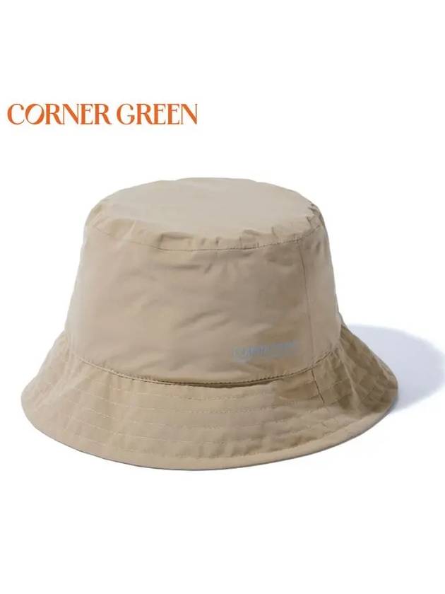 Corner Green RBH2 Protect Unisex Rain Bucket Hat Beige - ETC - BALAAN 1