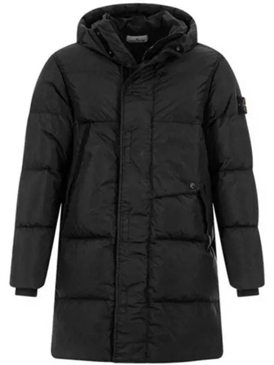 Wappen Patch Crinkle Labs Padding Black - STONE ISLAND - BALAAN 2