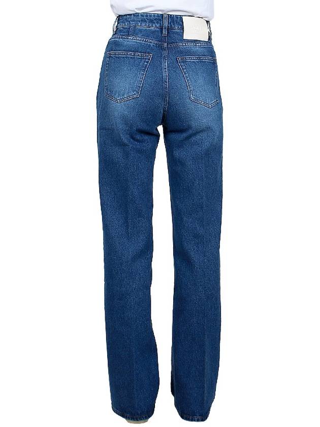 High Rise Flare Jeans Blue - AMI - BALAAN 5