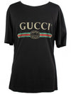 Logo Short Sleeve Black XL - GUCCI - BALAAN 1