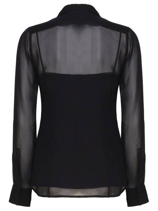 Ercole Silk Shirt Black - MAX MARA - BALAAN 3