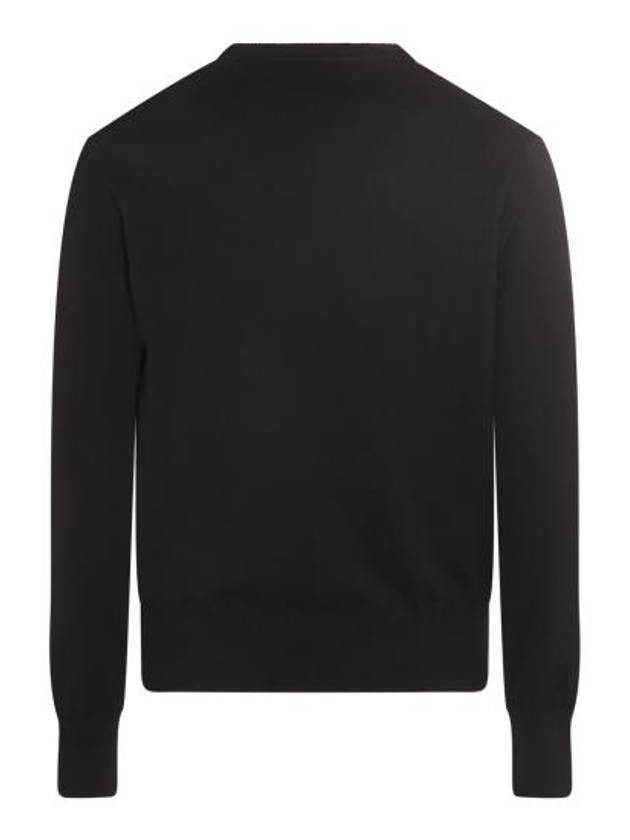 ORB Embroidered Crew Neck Knit Top Black - VIVIENNE WESTWOOD - BALAAN 3