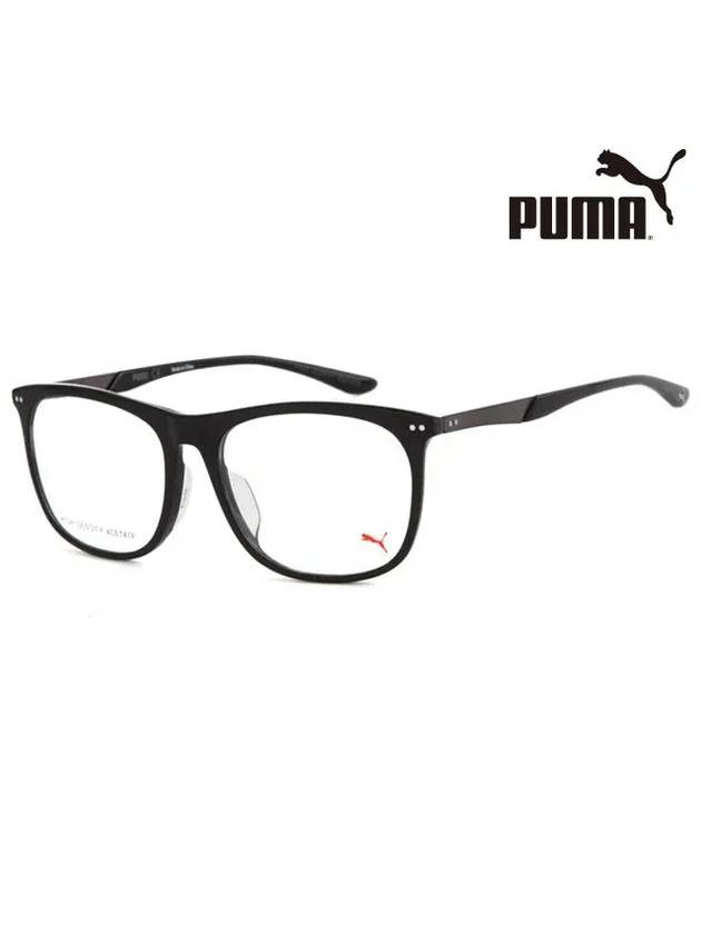 Glasses Frame PU0095OA 001 Square Acetate Men Women Glasses - PUMA - BALAAN 2