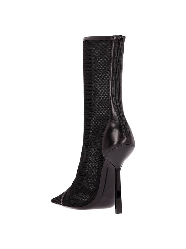 Mesh Oxalis ankle boots 763457 AACTJ 1000 - SAINT LAURENT - BALAAN 4