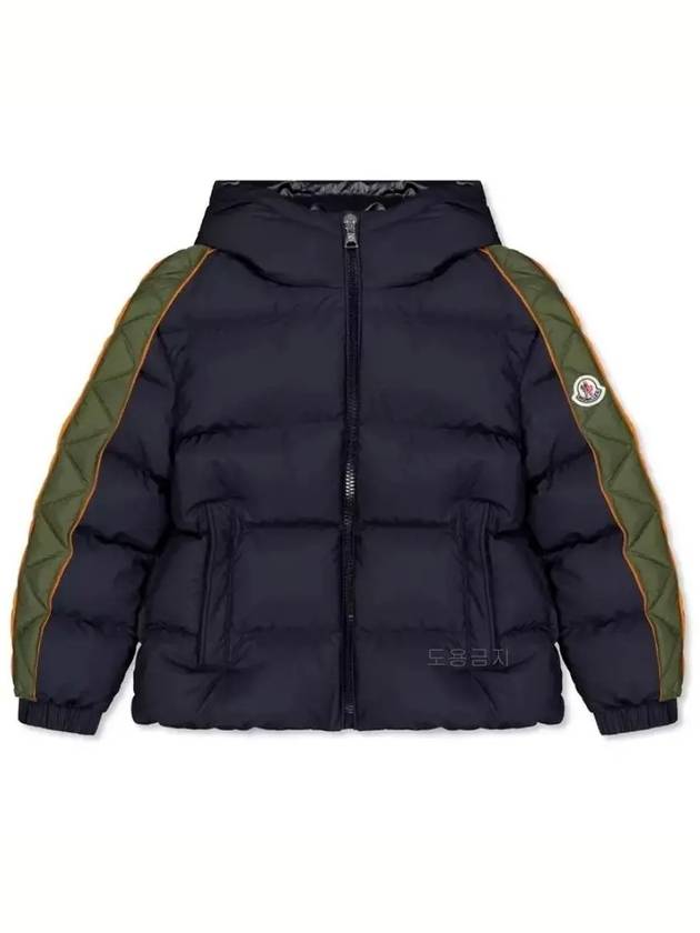 Padded jumper Benton hooded jacket navy 8A 10A - MONCLER - BALAAN 3