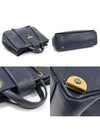 A93518 Navy Calfskin Quilted Metal Chain Tote 2WAY 23rd Unit - CHANEL - BALAAN 5