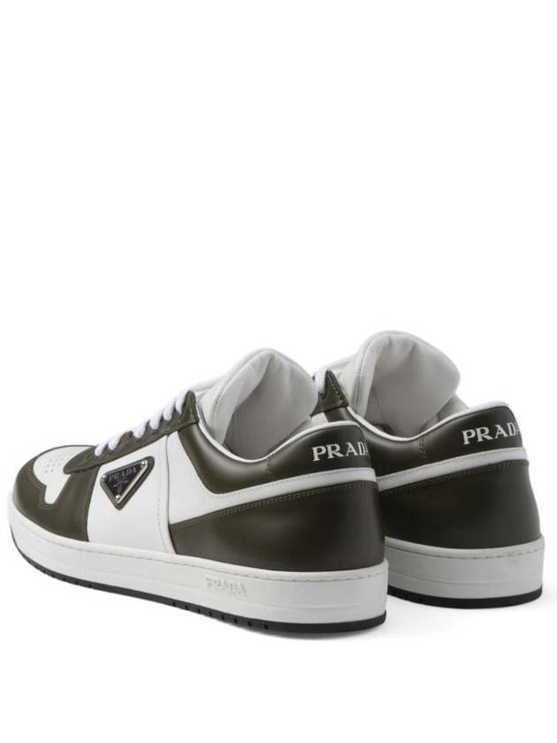 Prada Downtown Colour-Block Leather Sneakers - PRADA - BALAAN 5