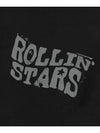 Rolling Star Sweatshirt Black - POLYGRAM - BALAAN 4