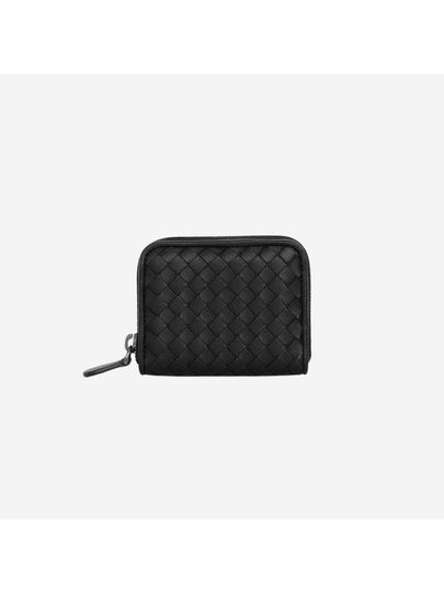 Intrecciato Napa Coin Wallet Black - BOTTEGA VENETA - BALAAN 2