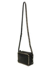 Women's Rockstud Cross Bag Black - VALENTINO - BALAAN 3