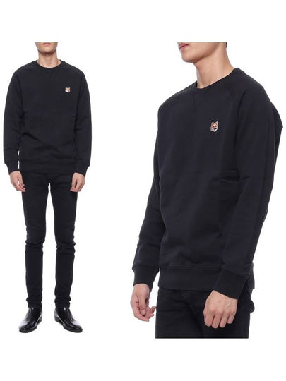 Fox Head Patch Classic Sweatshirt Black - MAISON KITSUNE - BALAAN 2