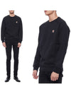 Fox Head Patch Classic Sweatshirt Black - MAISON KITSUNE - BALAAN 3