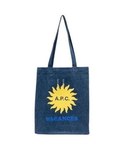 Lou Tote Bag Vacances Indigo - A.P.C. - BALAAN 2