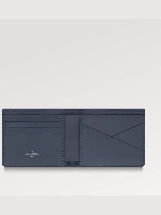 Monogram Multiple Half Wallet Navy - LOUIS VUITTON - BALAAN 5