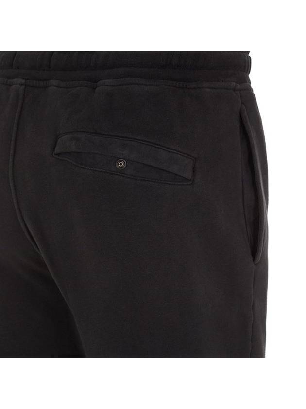 Wappen Patch Cargo Jogger Track Pants Black - STONE ISLAND - BALAAN 6