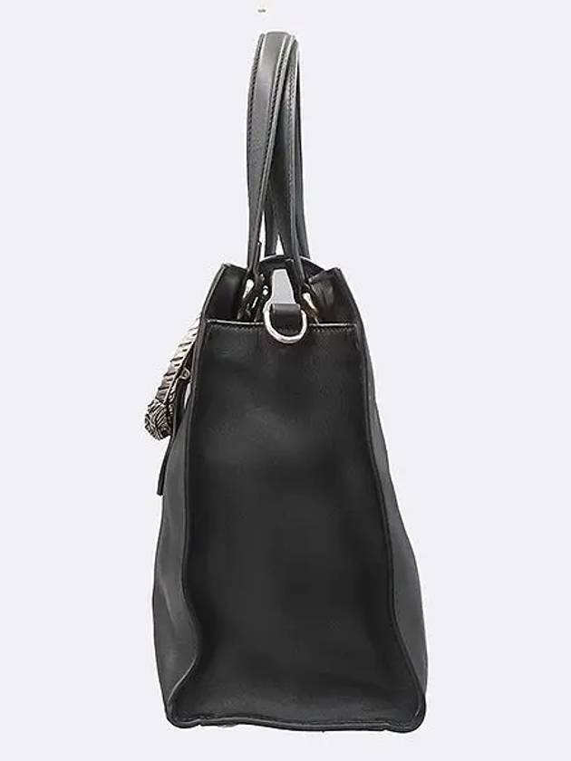 444073 Black Leather Dionysus Tote Bag Shoulder Strap 2WAY - GUCCI - BALAAN 3