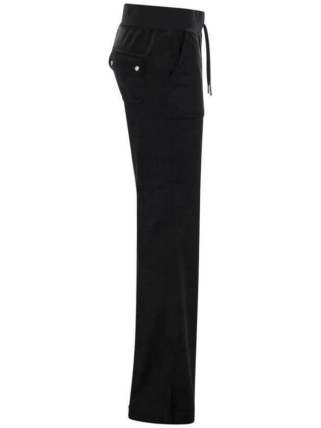 Cotton velvet trousers - JUICY COUTURE - BALAAN 3