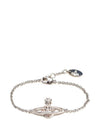 Mini Bas Relief Chain Bracelet Silver - VIVIENNE WESTWOOD - BALAAN 1