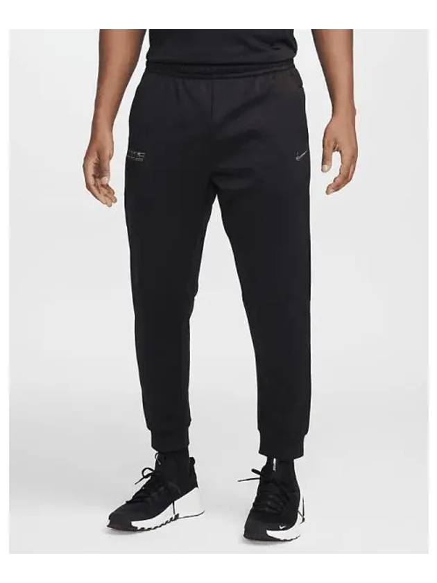 Men s Therma Fit Tapered Fitness Pants Black White FZ1063 010 719951 - NIKE - BALAAN 1