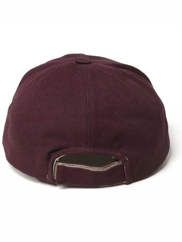 Tyron Logo Cotton Ball Cap Violet - ISABEL MARANT - BALAAN 5