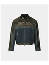 24 Racing Leather Jacket awa591m BROWN - ANDERSSON BELL - BALAAN 2