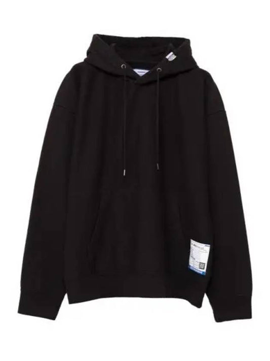 I12HD501 BLACK French terry hood - MIHARA YASUHIRO - BALAAN 1