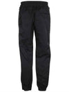 Zipper Detail Nylon Track Pants Black - BOTTEGA VENETA - BALAAN 4