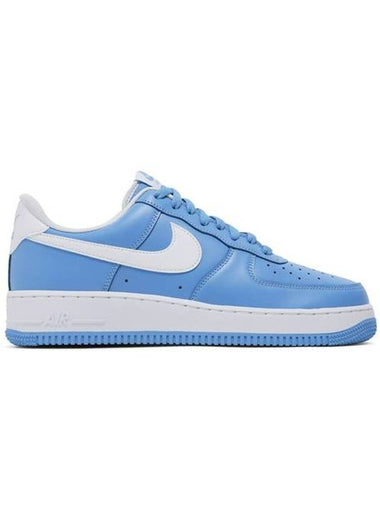 Air Force 1 07 University Low Top Sneakers Blue - NIKE - BALAAN 1