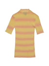 Stripe Cotton Knit Top Yellow - A.P.C. - BALAAN 3