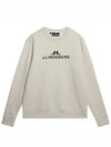 Alpha Crew Neck AMJS08922 C113 Men's Alpha Crew Neck - J.LINDEBERG - BALAAN 2