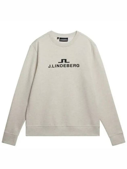 Alpha Crew Neck AMJS08922 C113 Men's Alpha Crew Neck - J.LINDEBERG - BALAAN 2