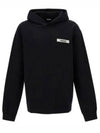 Le Gros Grain Hoodie Black - JACQUEMUS - BALAAN 2