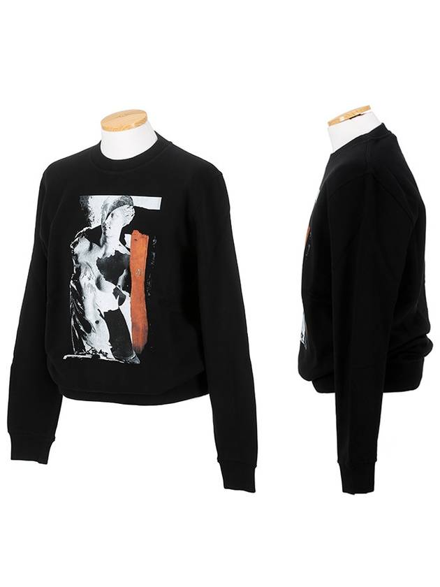 7318 653 001 David Statue Black Sweatshirt Internal Burden - GIVENCHY - BALAAN 1