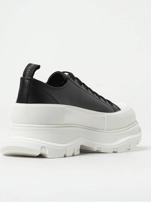 Sneakers tread slick graffiti Alexander McQueen in nappa - ALEXANDER MCQUEEN - BALAAN 3