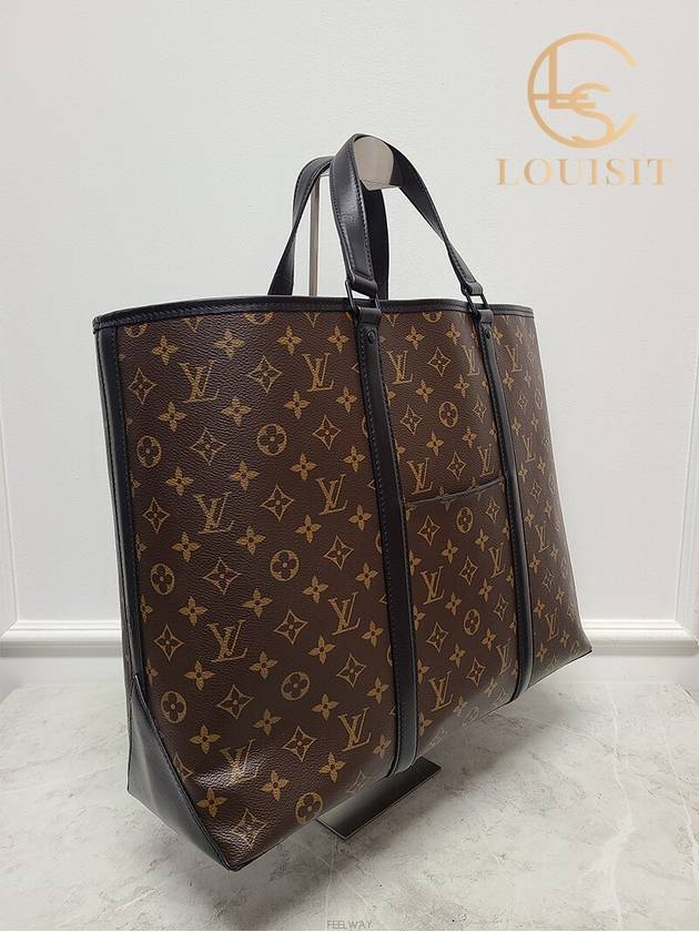 Used luxury goods Louis It Monogram Macassar Weekend Tote Cross Bag - LOUIS VUITTON - BALAAN 3